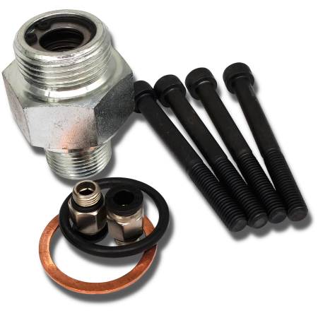 Zawór rozdzielacz pneumatyczno-hydrauliczny KIPRA 3/4 